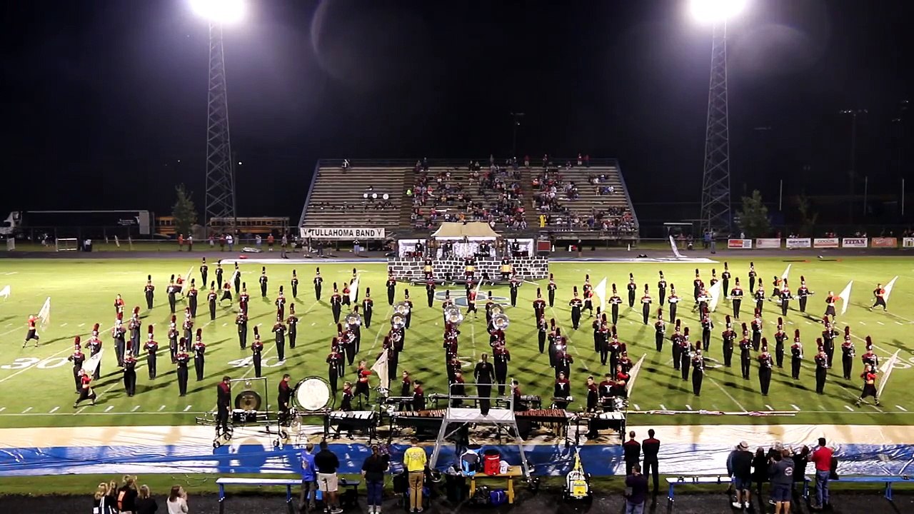 Tullahoma High School Marching Band 2015, at Shelbyville, "Asian Sketches"