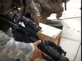 IRAQ & AFGHANISTAN RAW  U S  Army Soldiers Firefight In Iraq