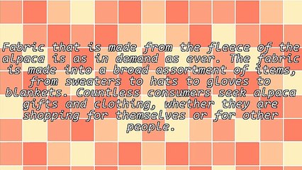 A Wide Assortment Of Attractive Alpaca Gifts And Clothing