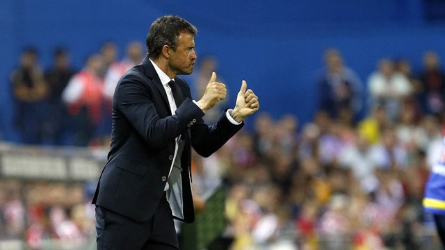 Luis Enrique: “Hemos hecho un partido enorme”