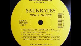 Saukrates - Play Dis (Instrumental)