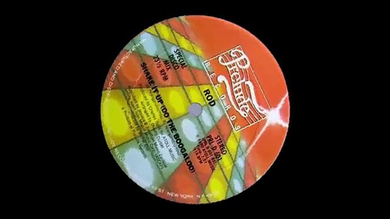 Rod  Shake It Up Do The Boo Ga Loo 1980