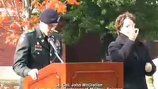 Veterans Memorial Dedication 2007