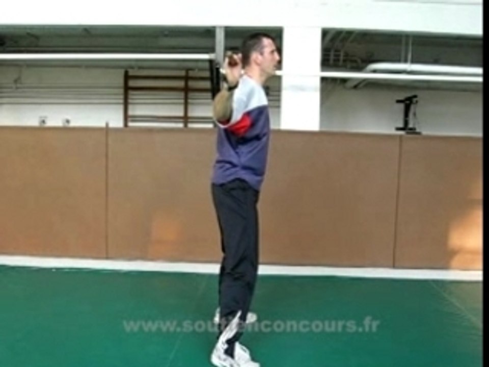 Travail des cuisses ou squat