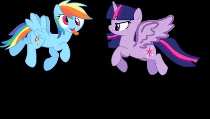 rainbow dash vs twilight sparkle intro