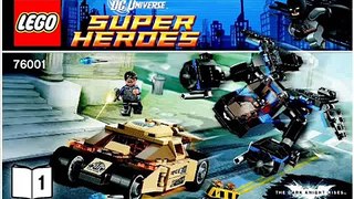 Lego Super Hero's The Bat v Bane Tumbler Chase (76001)