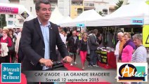 CAP D'AGDE - 2015 - Formidable succès  pour la 8ème Grande Braderie  du  Cap d’Agde