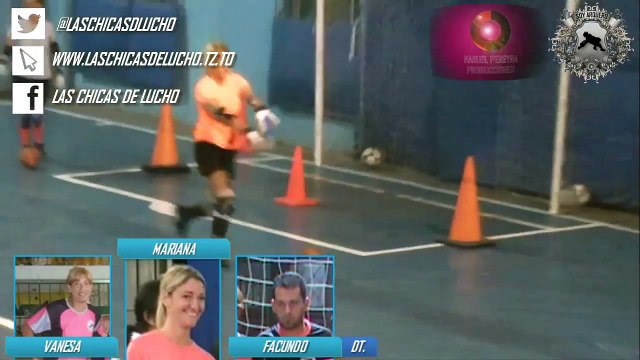 Entrenamiento Arqueras Futbol Femenino/Las Chicas de Lucho