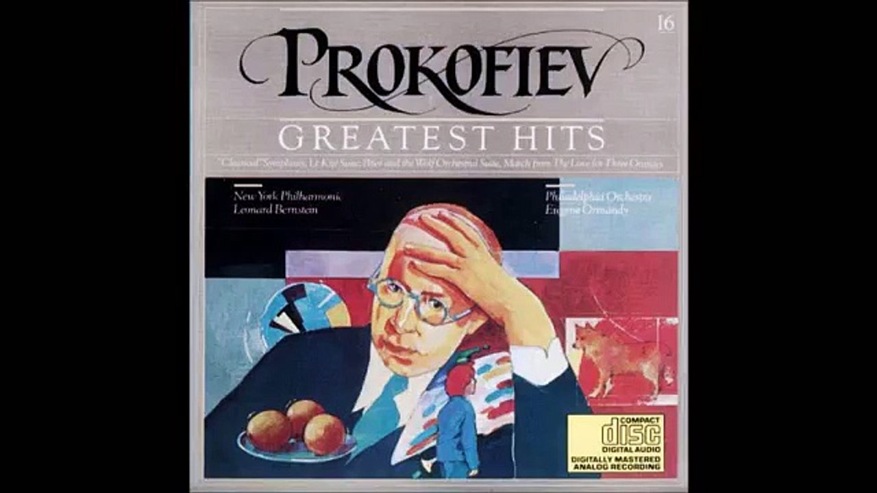 Sergei Prokofiev Classical Symphony in D major Op.25, Leonard Bernstein