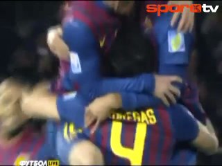 Dünya'nın 1 numarası Barcelona! Santos 0-4 Barcelona