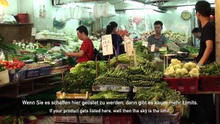 Hongkong: Getränke und Lebensmittel (DE, EN, CANT)