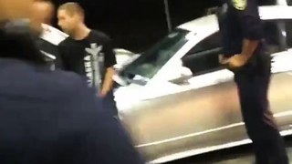 Oakland Police Spitting on Camera Man