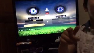 FIFA 15 BvB vs Manchester  w/ my cousin Brandon