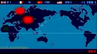 1/2 Test Bombe Atomiche / Nucleari dal 1945 al 1998 sul Pianeta - Isao Hashimoto