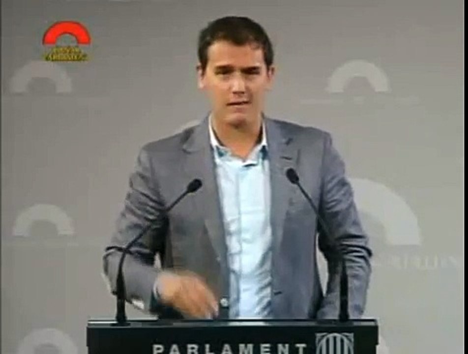 C's-13/05/2009-Rueda de Prensa-Albert Rivera-Roda de Premsa