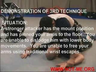 Paraplegic Self-Defense #4: Techniques on Your Back