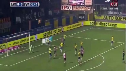Davy Proepper Goal - Cambuur vs PSV 0-4 [12 9 2015] Eredivisie