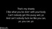 Dej Loaf Ft. Young Thug - Shawty (Lyrics on screen)
