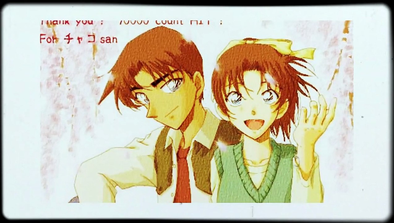 Heiji × kazuha and Shinichi x Ran