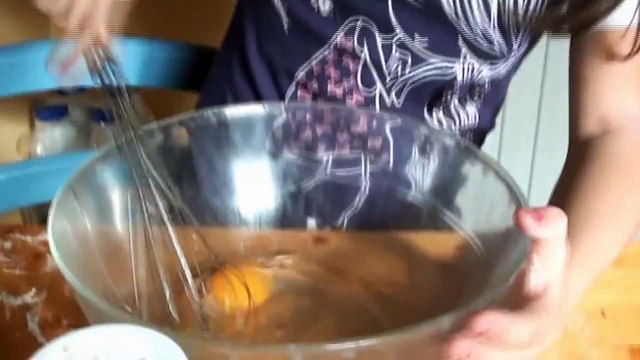 les recettes de la chef Léane Brownies aux chocolat et aux noix