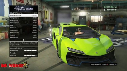 GTA 5 HACK TOOL COLOR SECRET AURORA   COLORES OCULTOS   GTA V