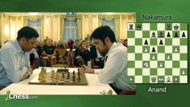 Viswanathan Anand vs Hikaru Nakamura  Zurich 2015 Armageddon | Chess games computer