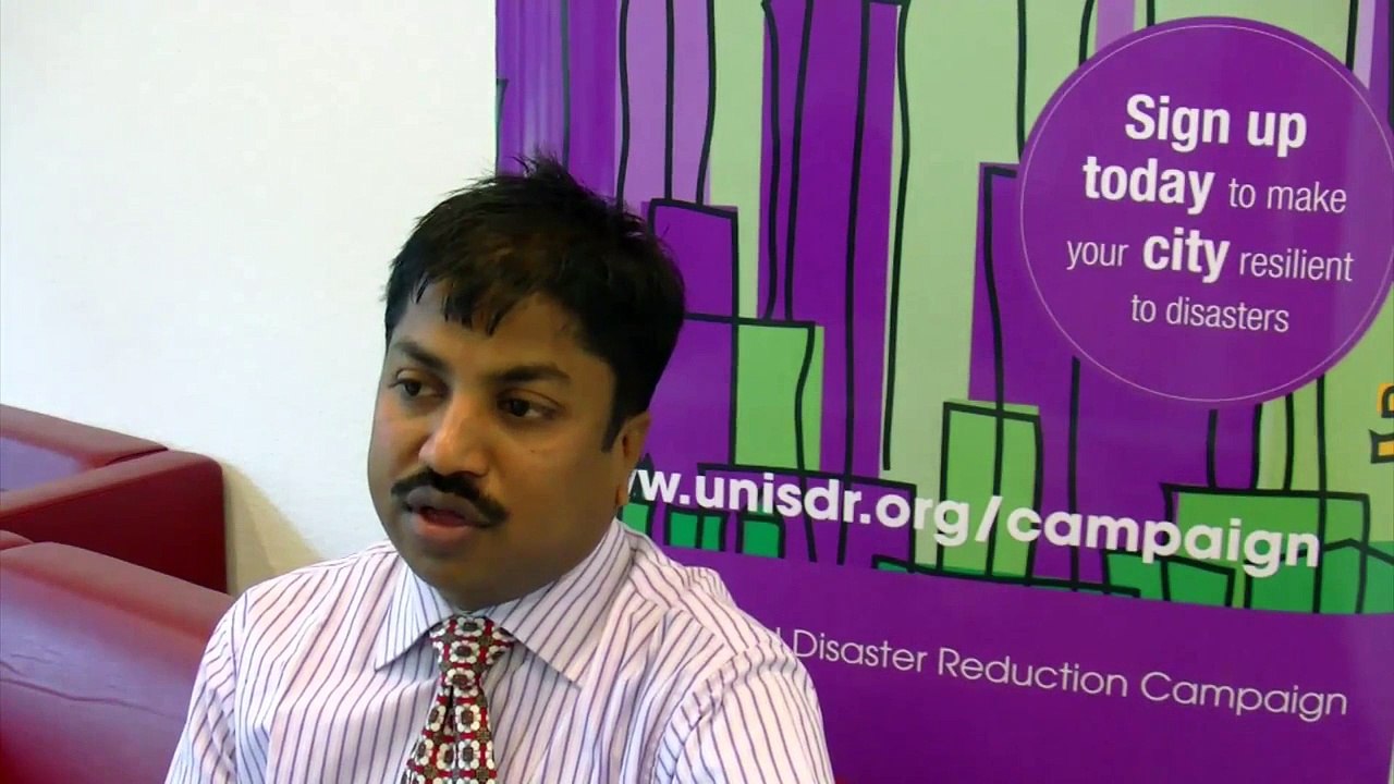 Piyush Ranjan Rout on the Making Cities Resilient Campaign