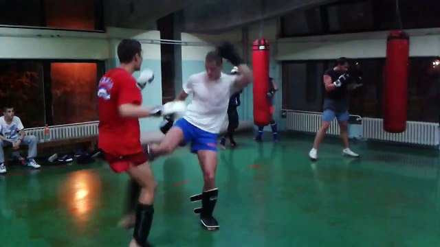 Kik boks klub Novi Beograd , 12.09.2015. god., Zlatko vs Dule