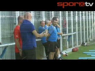 Hikmet Karaman'dan helikopterli antrenman