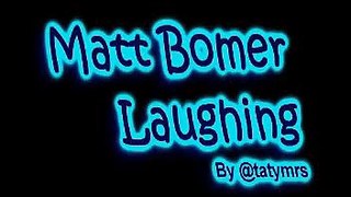 Matt Bomer laughing