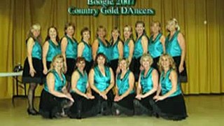 The Country Gold Dancers Performing an Irish Medley