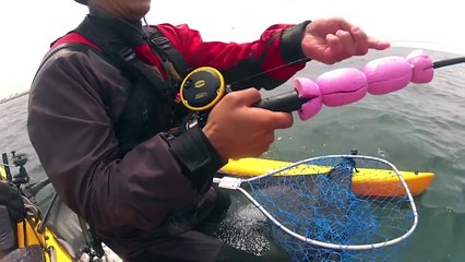 California Coast Monster Kayak King Salmon fishing
