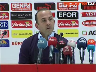 Mehmet Özdilek:"Çalıştığımız yerden gol yedik"
