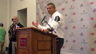 Ohio State Head Coach Urban Meyer Discusses 38-0 Win Over Hawai'i