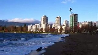 Kite Surfing at English Bay!