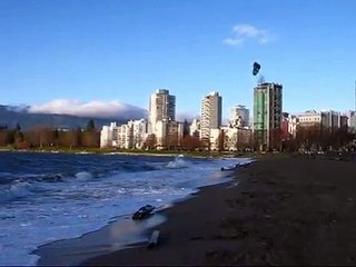 Kite Surfing at English Bay!