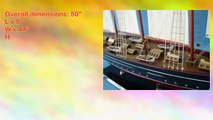 Atlantic Limited 50 Wood Sailboat Model Museum Quality Model Sailboat