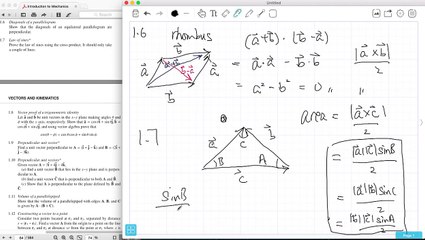 Introduction to Mechanics  Exercise(1.6-1.11)