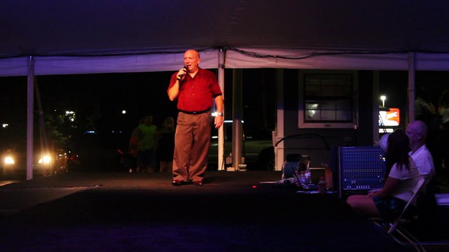 Danny McCorkle sings 'Little Egypt' Elvis Week 2015