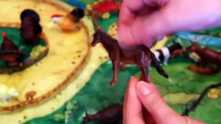 Toy review Happy Cute Farm Animals  Fun Surprise for kids Oyuncak,