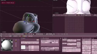 Cartoon Character Modeling Timelapse - Venom's Lab!