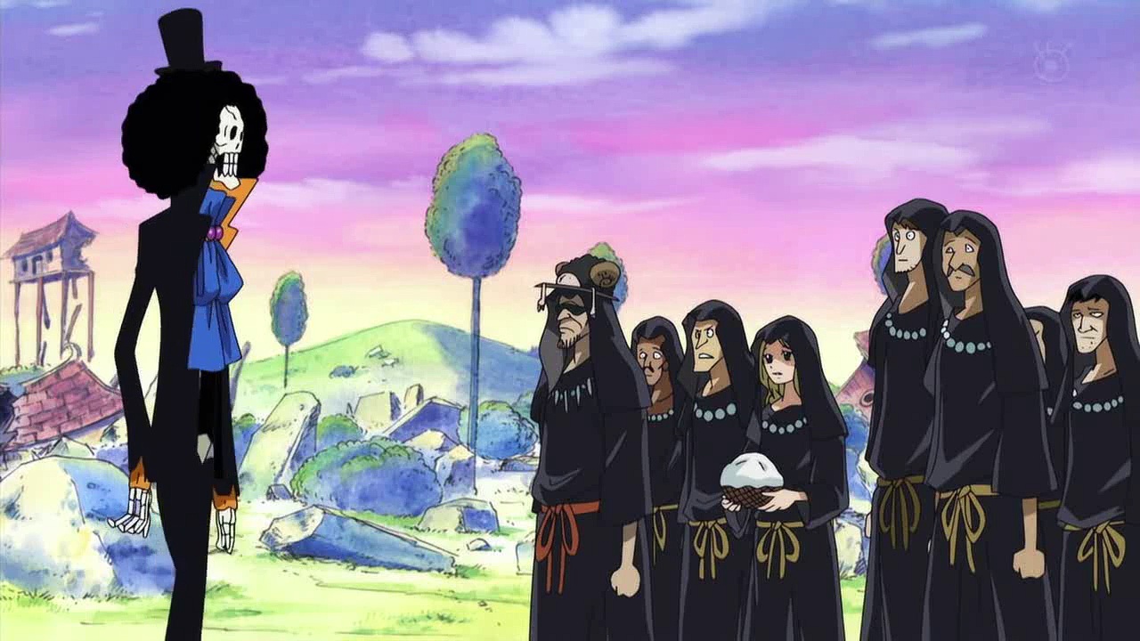 One Piece - Brook - "Young lady..."