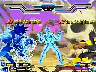 Lobo & Green Lantern VS Cyclops & Bishop