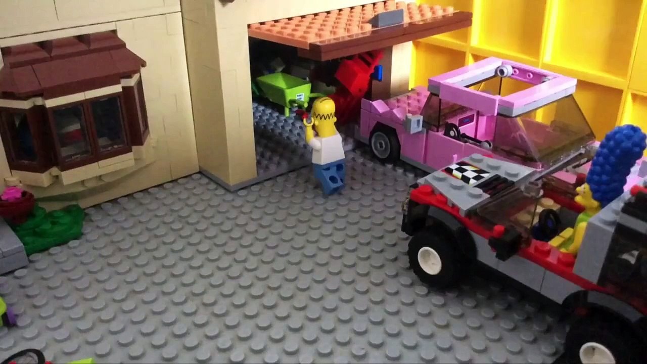 Lego The Simpsons Recreated Scenes