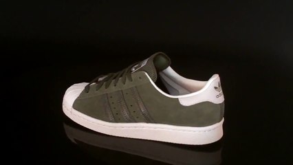 Adidas Superstar 80s W Sneaker Olive Cargo Off White S81324