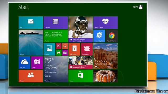 How to switch from the Metro interface to Desktop mode in Google™ Chrome on a Windows® 8.1 PC