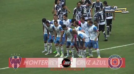 Los Goles del: Monterrey vs Cruz Azul (1-1)