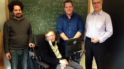 Stephen Hawking and the Intel Connected Wheelchair Project