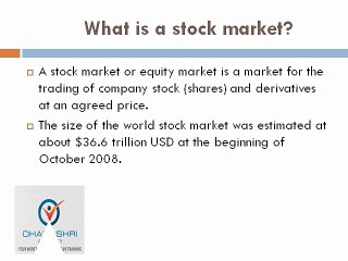 Knowledge about Share Holders