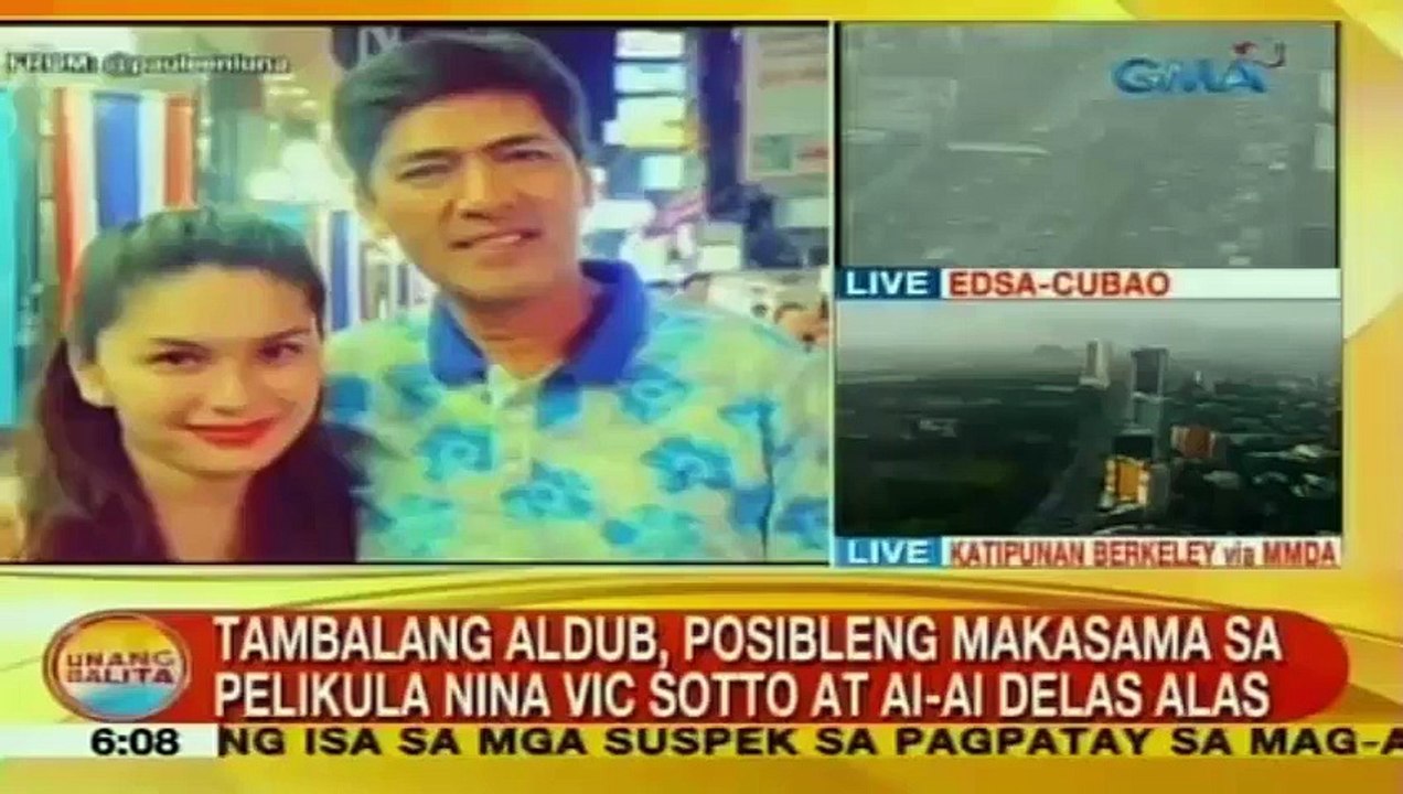 AlDub  possible to join Vic and Aiai Movie!